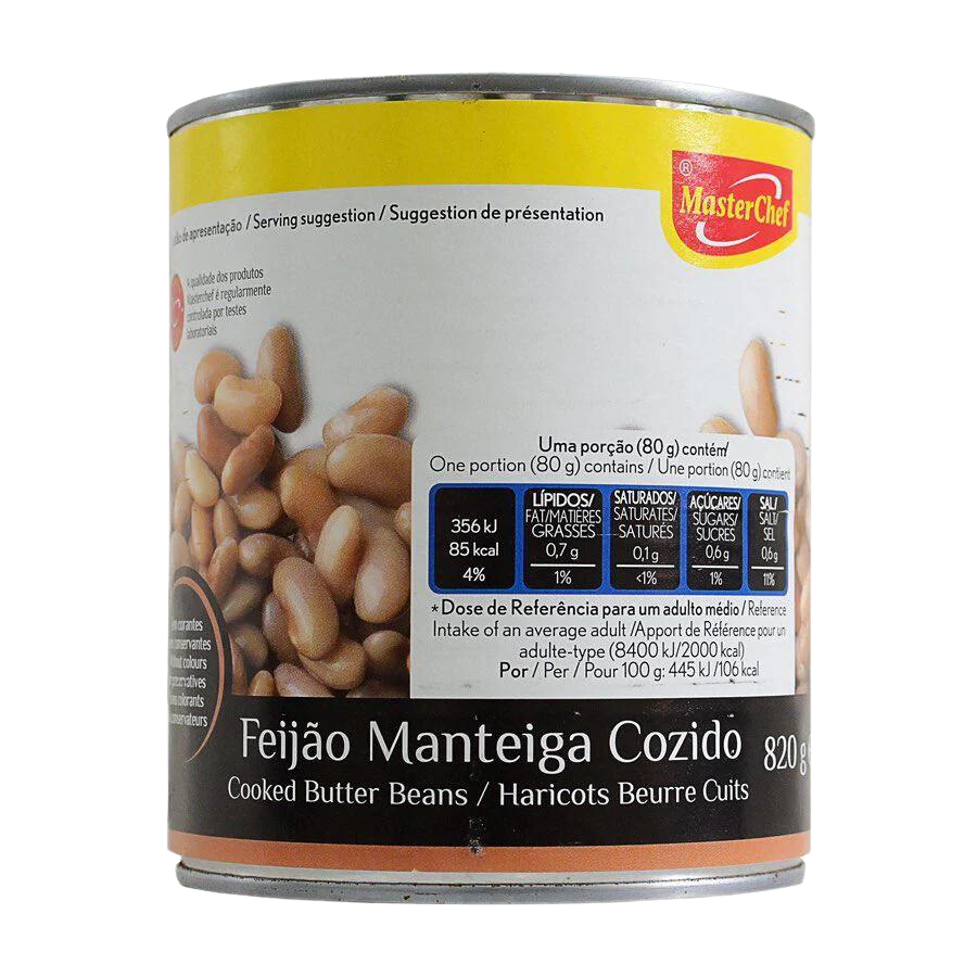 Feijão Manteiga Lata - 820g
