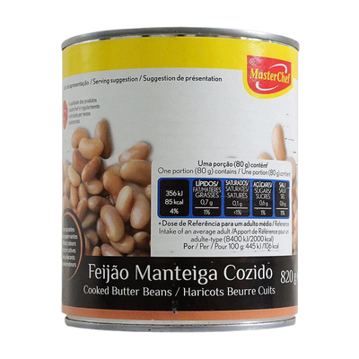 Canned Butter Beans - 820g