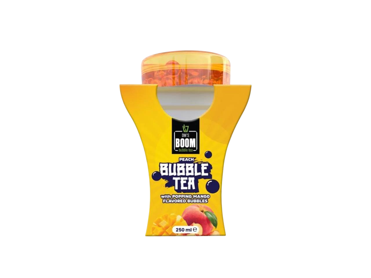 Bubble Tea Pfirsich und Mango - 250ml