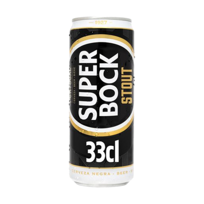 Super Bock Black Stout Beer Can - 330ml
