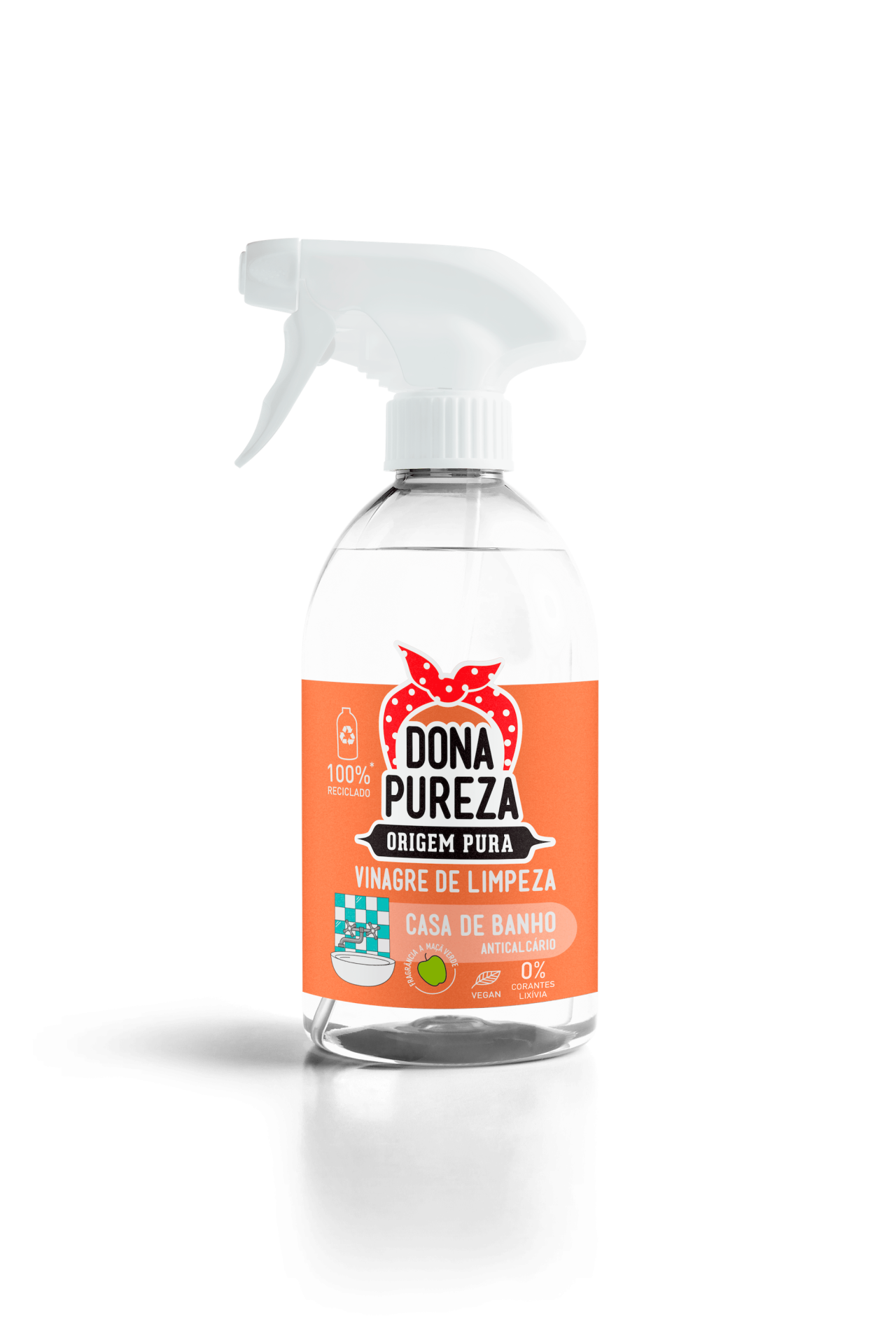 Green Apple Bathroom Cleansing Vinegar Spray - 500ml