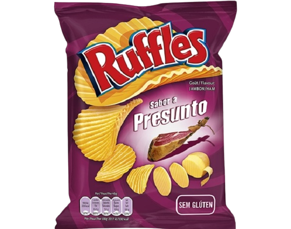 Ruffles Ham Flavor Potato Chips
