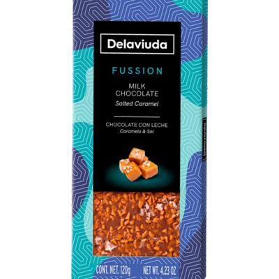 Salted Caramel Milk Chocolate Tablet - 120g