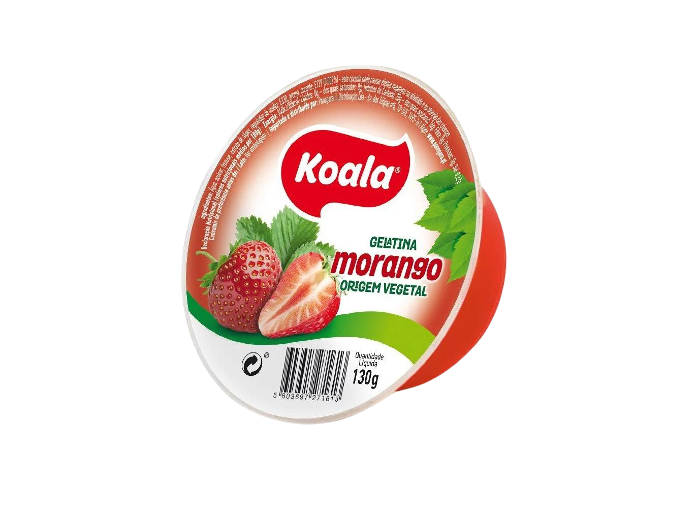 Strawberry Flavor Gelatin - 130g