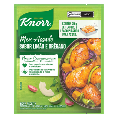 Tempero Meu Assado Limão e Óregano - 25g