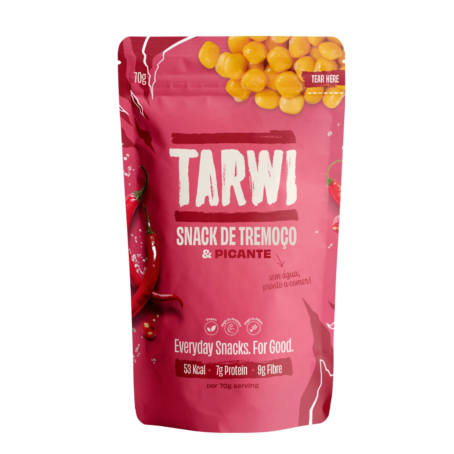 Snack-Lupinenbohnen mit Pfeffer – 70 g