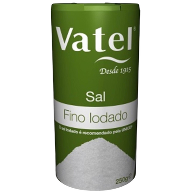 Sal Fino Iodado - 250g