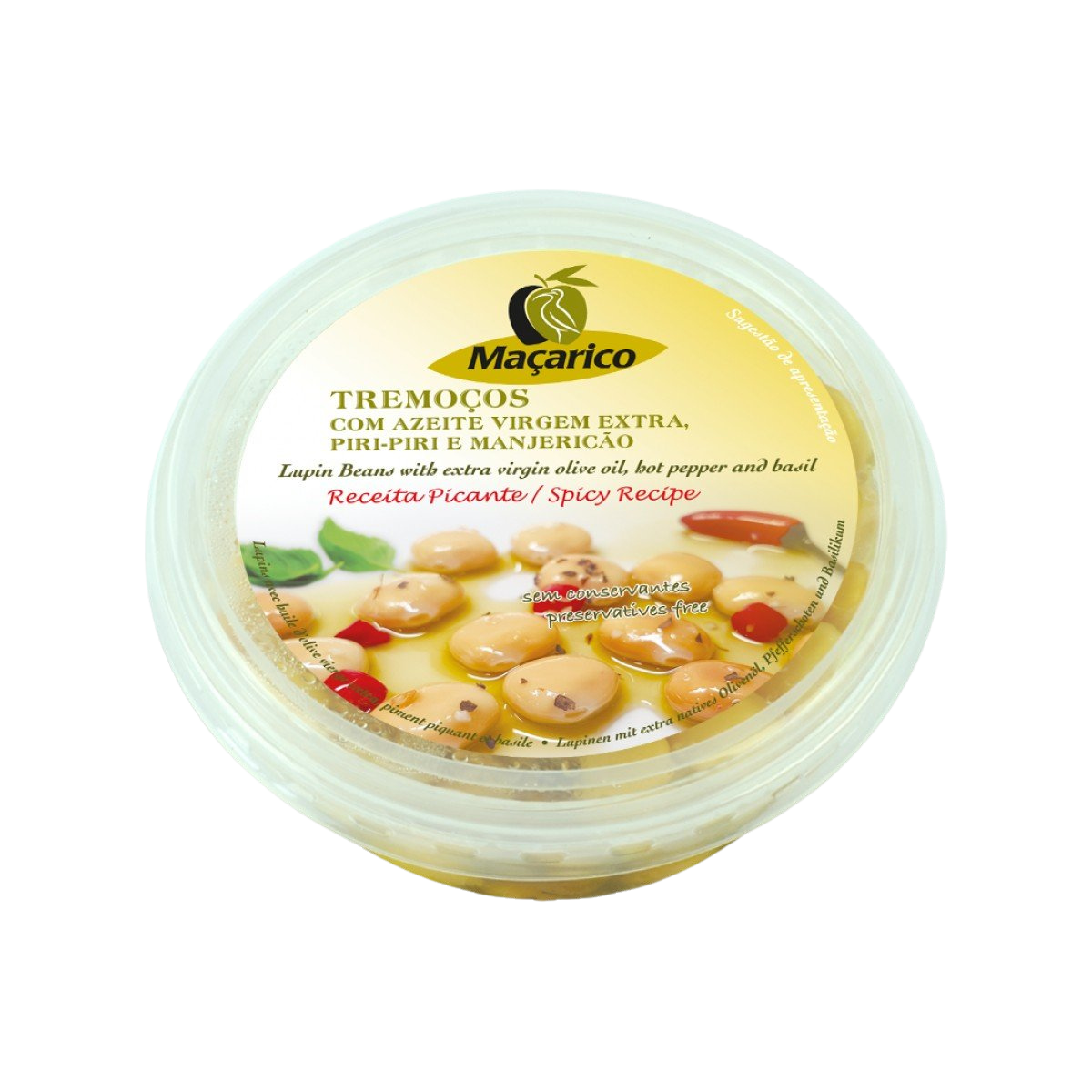 Spicy Lupins with Basil - 150g