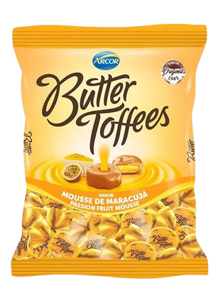 Bala Mastigavél Butter Toffees Maracujá - 100g