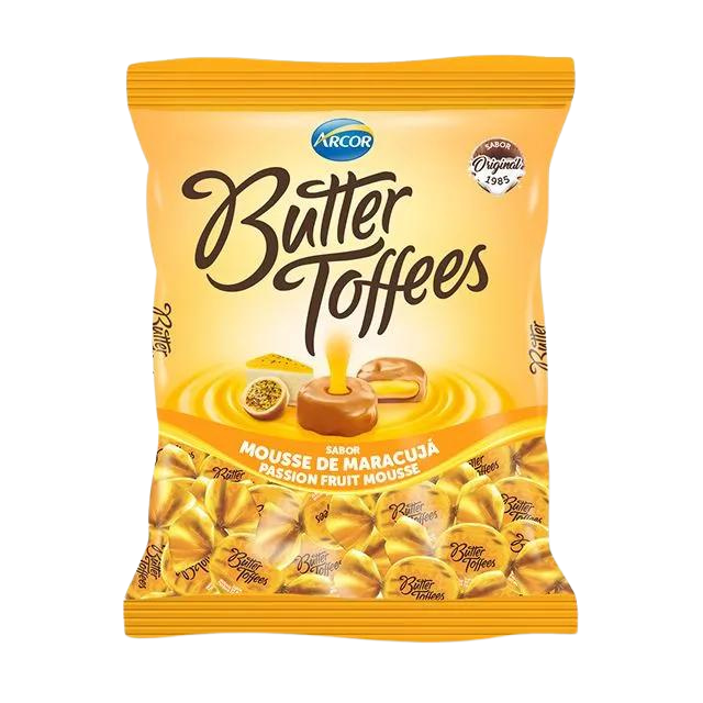 Butter Toffees Passion Fruit Flavored Candy - 100g