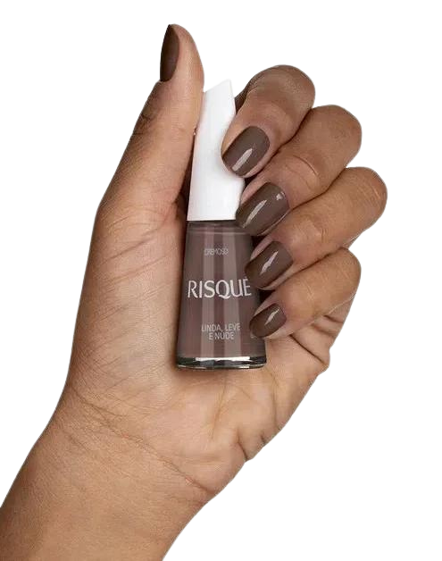 Esmalte Linda, Leve & Nude - 8ml