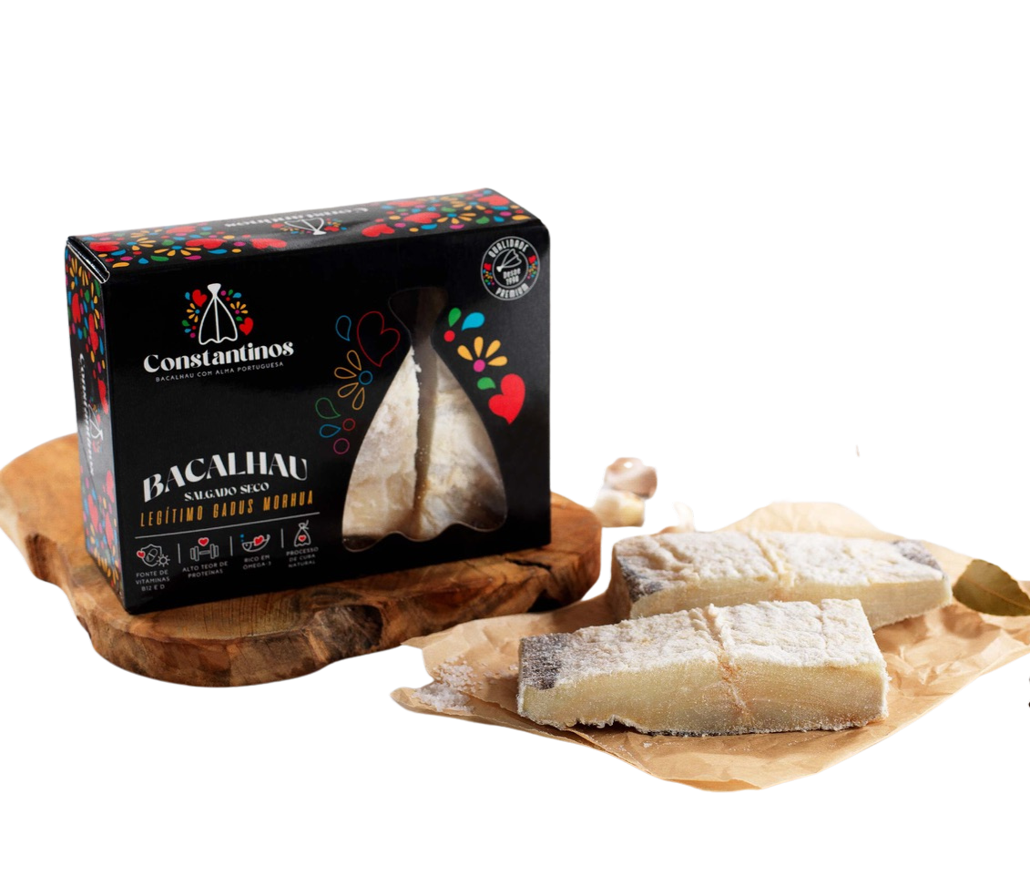 Bacalhau Crescido Cortado - 1kg