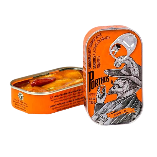Porthos Vintage Sardines in Spicy Tomato - 125g