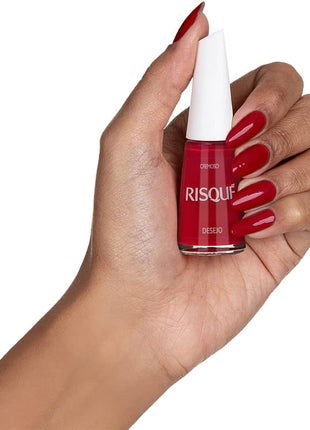Desire Red Risqué Nail Polish - 8ml