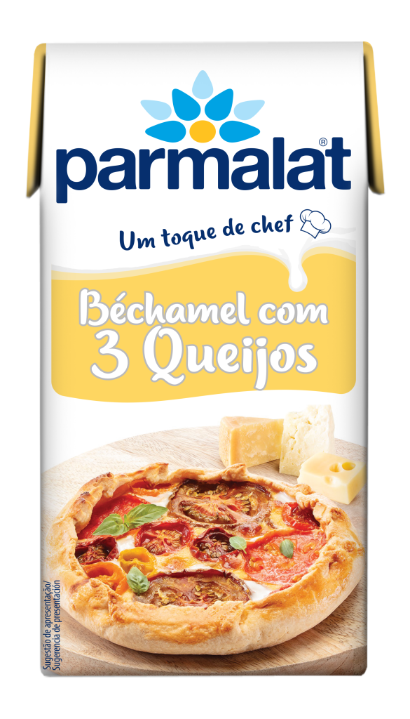 Molho Béchamel com 3 Queijos - 500ml