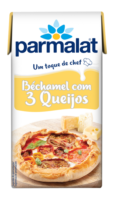 Molho Béchamel com 3 Queijos - 500ml