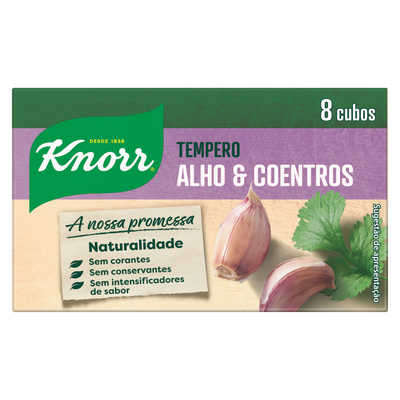 Knorr Knoblauch-/Korianderbrühe in Würfeln 80G