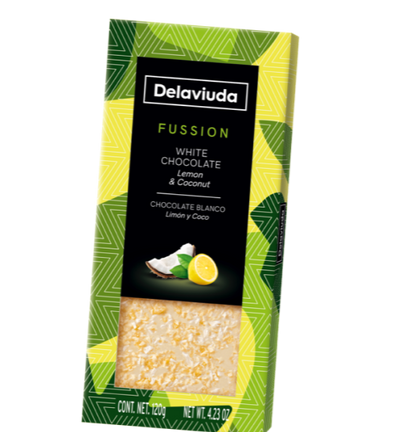 White Chocolate, Lemon and Coconut Tablet - 120g