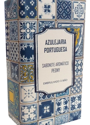 Sabonete Coleção "Azuleijaria Portuguesa" Peony - 150g