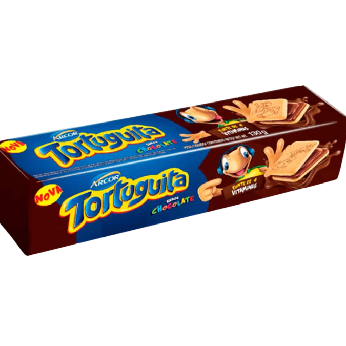 Tortuguita Kekse mit Schokoladenfüllung – 130g