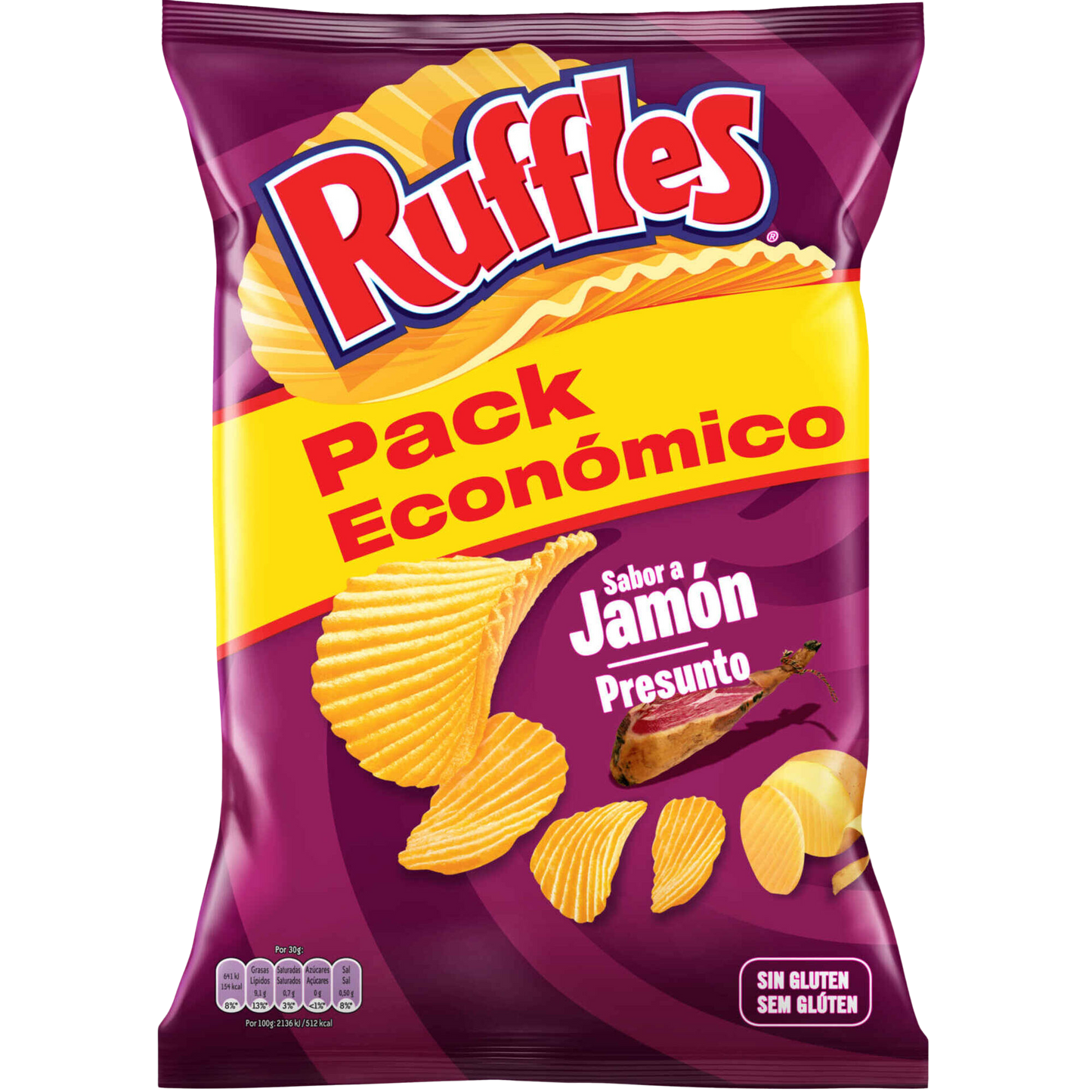 Batata Frita Ruffles Sabor Presunto