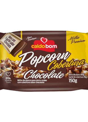 Milho Pipoca Microondas Chocolate - 100g