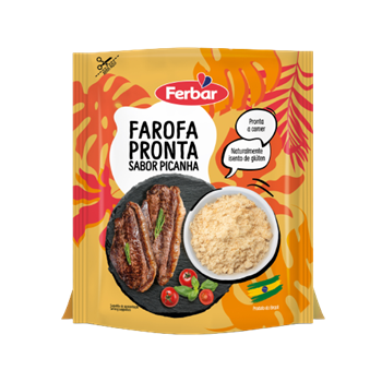 Farofa Pronta Sabor Picanha - 250g