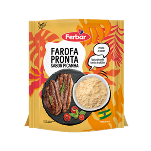 Fertiger Farofa-Picanha-Geschmack – 250 g