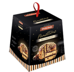 Three Chocolates Panettone - 750g