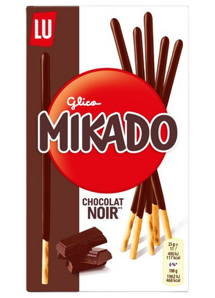 Mikado-Schokolade Preto - 75g