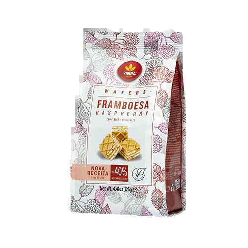 Raspberry Wafers - 125g