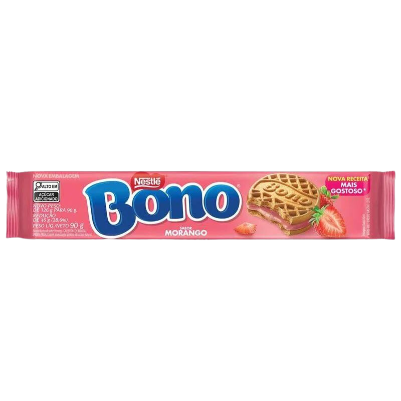 Bono Biscoito Morango  - 90g