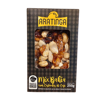 Aratinga Mix Bahia - Castanha, Abacaxi e Banana