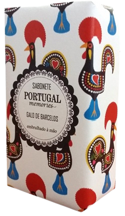 Sabonete Coleção "Memórias de Portugal" Galo de Barcelos - 150g