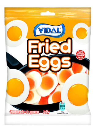 Fried Eggs Assorted Gummies - 90g