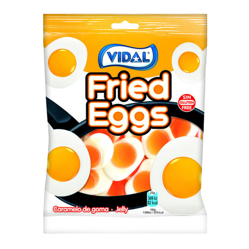 Verschiedene Gummibärchen mit Spiegeleiern – 90 g