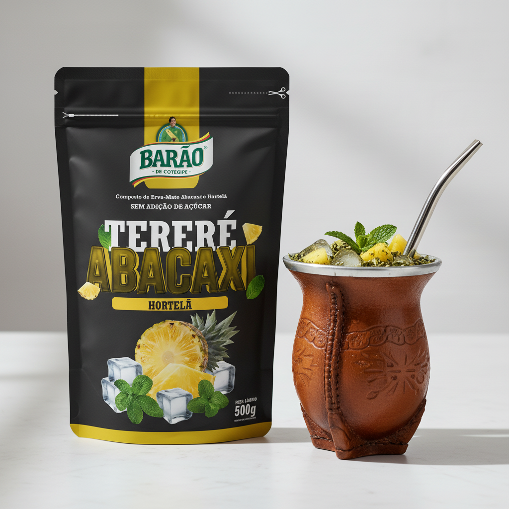 Yerba Mate Tereré Pineapple and Mint - 500g