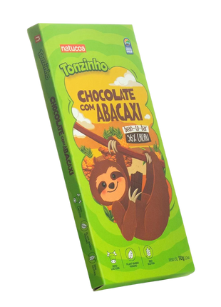 Barra de Chocolate 56% Abacaxi - 90g