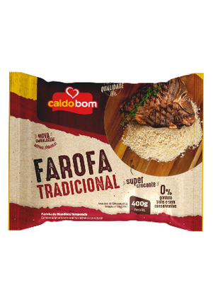 Farofa de Mandioca Tradicional - 400g