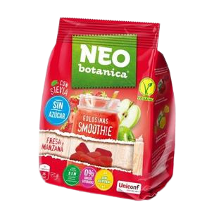 Bombons de Gelatina Morango e Maçã - 72g