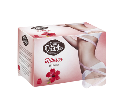 Chá Hibisco 20 Saquetas - 30g