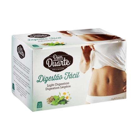 Chá Digestão Fácil 20 Saquetas - 30g