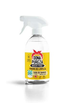 Vinagre de Limpeza Casa de Banho Framboesa Spray - 500ml