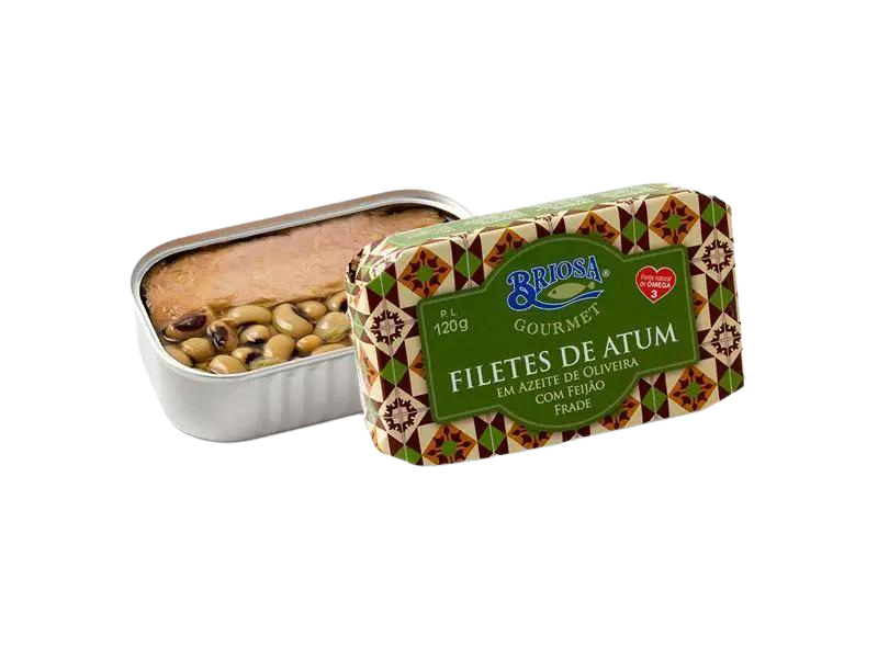 Filetes de Atum em Azeite com Feijão Frade - 120g