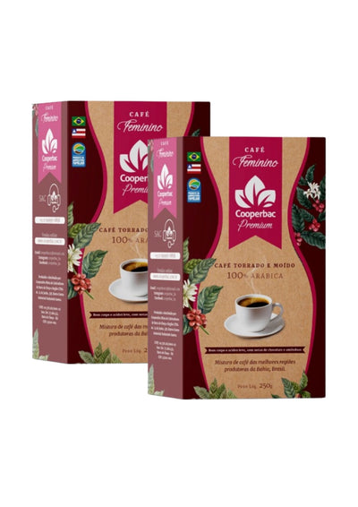 Café Feminino Premium Grão - 250g
