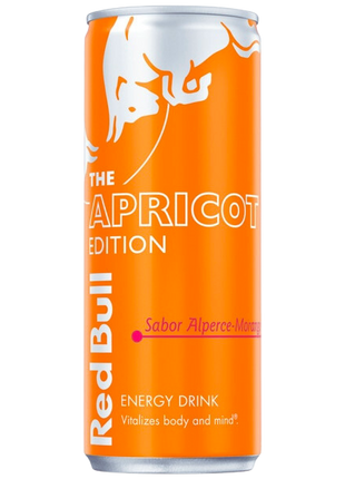Red Bull Alperçe-Morango Bebida Energética – 250 ml