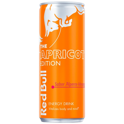 Red Bull Alperçe-Morango Bebida Energética - 250ml
