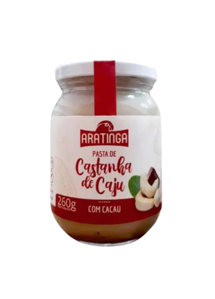 Aratinga Cashew Nut Paste with Cocoa - 260g