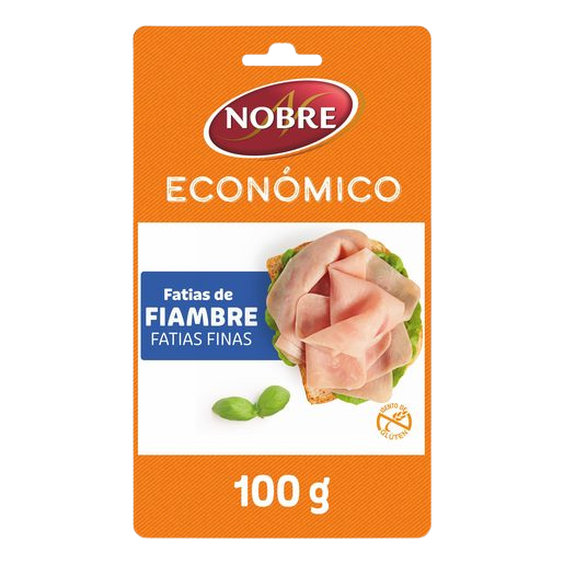 Fatias finas de fiambre - 100g