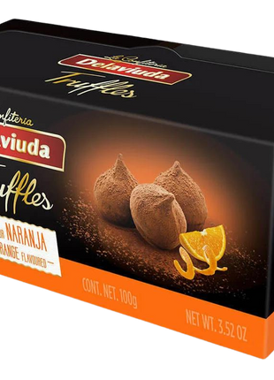 Kakao- und Orangentrüffel – 100 g
